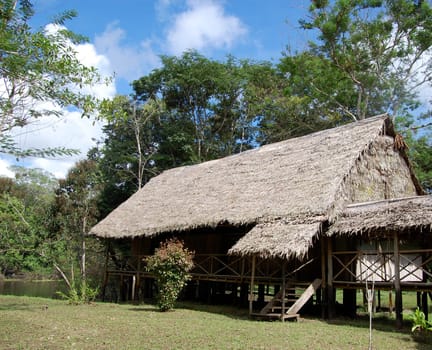 Amazon jungle lodge