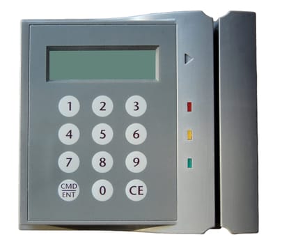 security entry card scanner