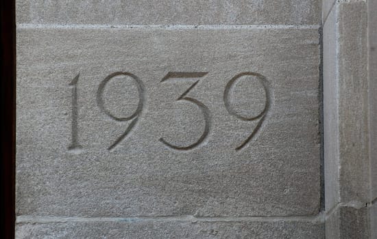 Cornerstone 1939, West Quadrangle, University of Michigan