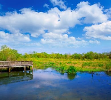 White Lake at Cullinan Park in sugarland near Houston Texas