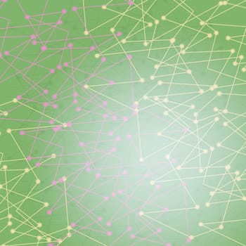 Abstract background with lines and grids.