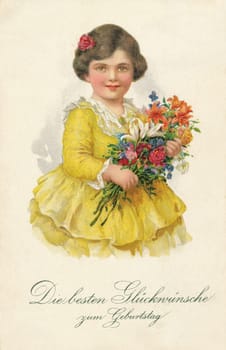 Nostalgic birthday card