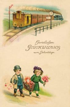 Nostalgic birthday card