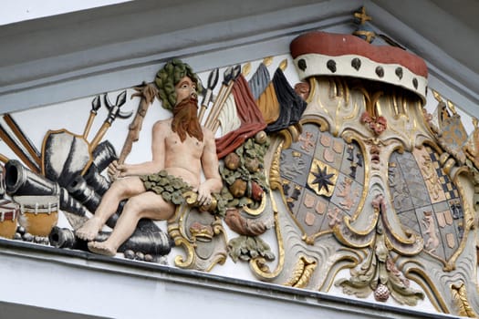 Decorative gable Bad Pyrmont Castle