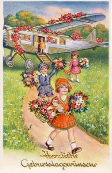 Nostalgic birthday card