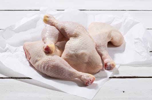 raw chicken legs