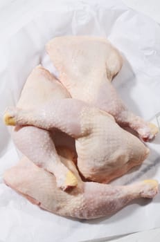 raw chicken legs