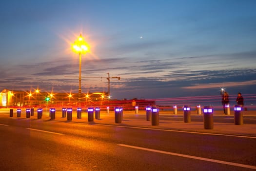 View of the road in the city of Trieste