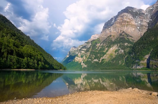 Klöntalersee dramatique