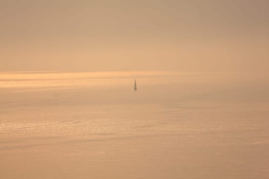 Photo of a Boat in the sea, Duino - Trieste