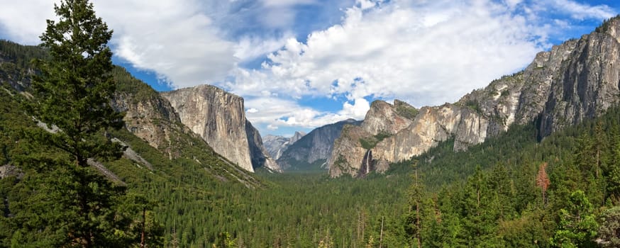 Yosemite Valley panorama
