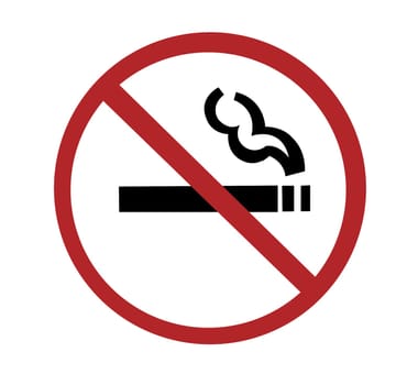 sign - no smoking.