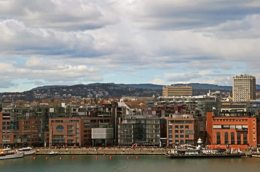 Hafen Oslo Norwegen / Harbour Oslo Norway