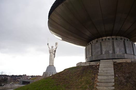 Monument of the Motherland in Kiev - Ukraine