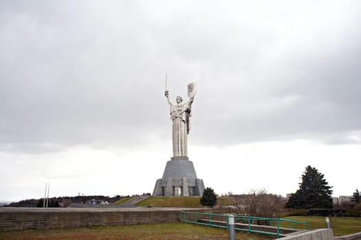 Monument of the Motherland in Kiev - Ukraine
