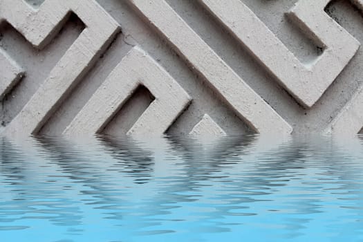 Background of rectangular