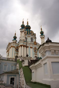 St. Andrew's Cathedral in Kiev, Ukranie