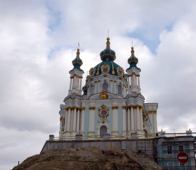 St. Andrew's Cathedral in Kiev, Ukranie