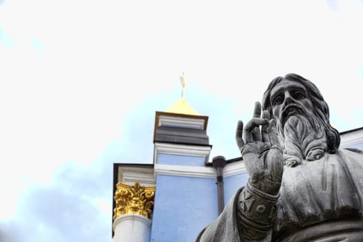 Jesus Christ statue, cathedral of Mihaylovskiy monastery