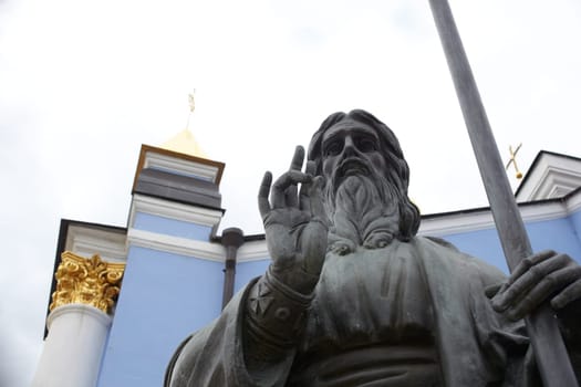 Jesus Christ statue, cathedral of Mihaylovskiy monastery
