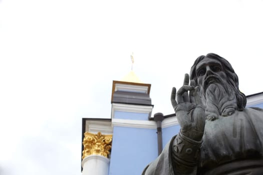 Jesus Christ statue, cathedral of Mihaylovskiy monastery