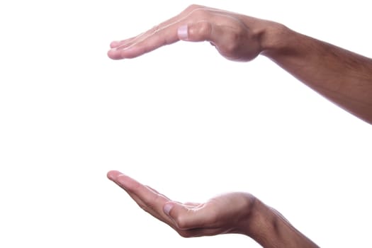 Hands joined together
