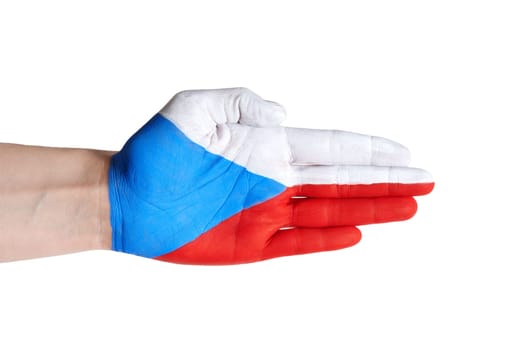 a czech republic hand in handshake gesture