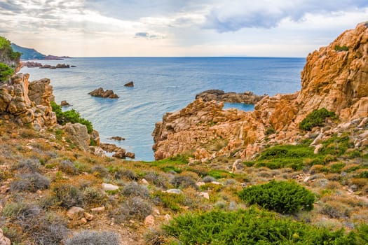 Costa Paradiso, rocky landscape - Island Sardinia, Italy