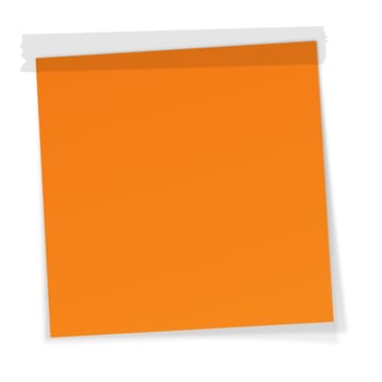 Sticky notes with adhesive tape