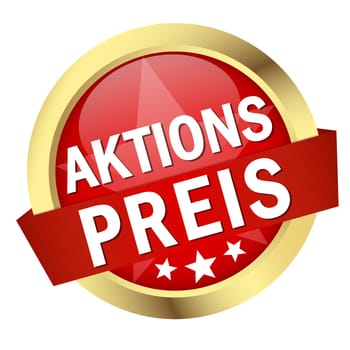 Button with banner " SPECIAL PRICE """