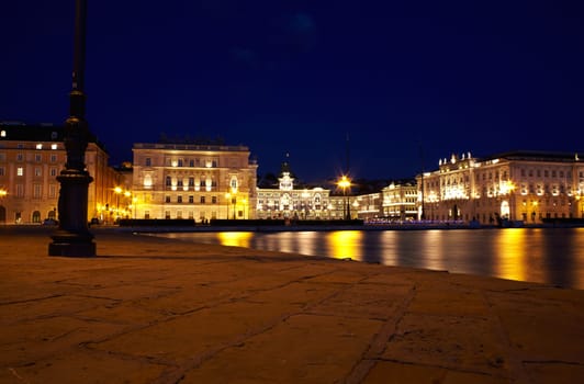 Piazza unità d'Italia,Trieste - Italy