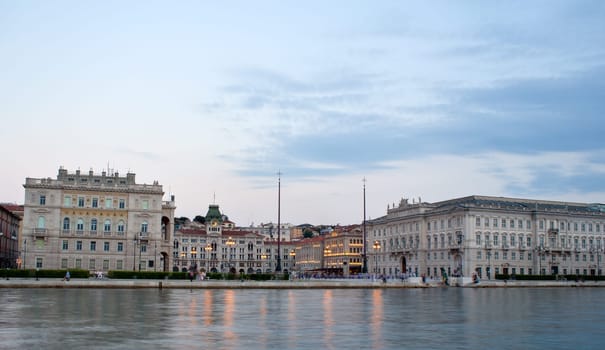 Piazza unità d'Italia,Trieste - Italy