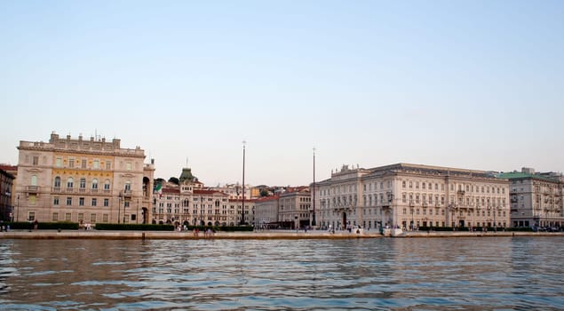 Piazza unità d'Italia,Trieste - Italy