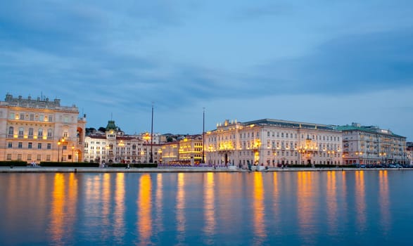 Piazza unità d'Italia,Trieste - Italy