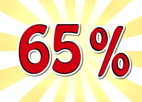 65 percent