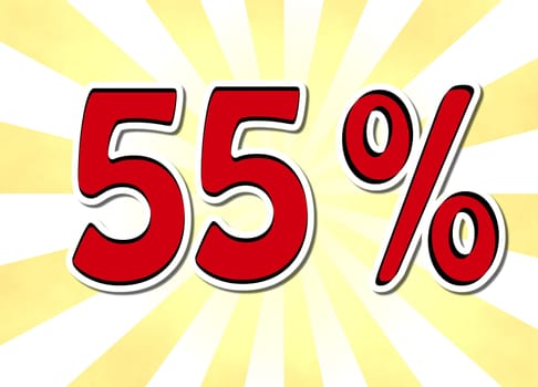 55 percent