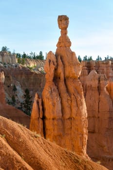 pinnacle in Bryce Canyon National Park in Utah