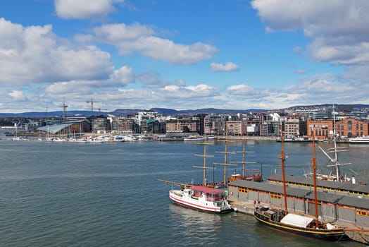Hafen Oslo Norwegen / Harbour Oslo Norway