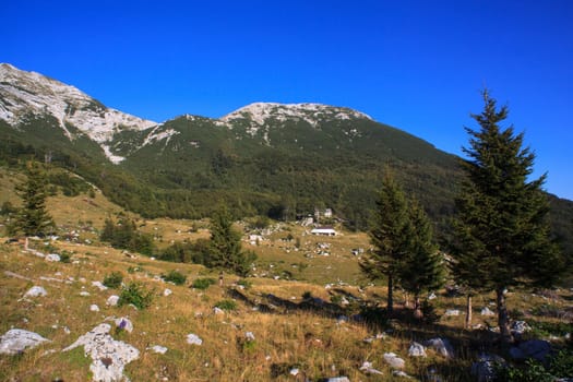 Farm in the Planina razor - Slovenia