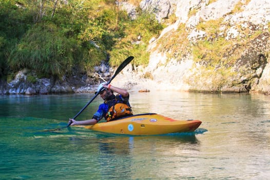 KOBARID, SLOVENIA - AUGUST 19