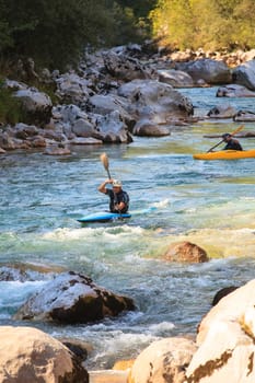 KOBARID, SLOVENIA - AUGUST 18