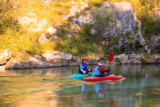 KOBARID, SLOVENIA - AUGUST 19