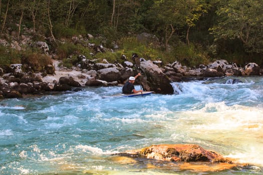 KOBARID, SLOVENIA - AUGUST 18