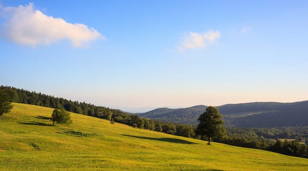 View of the Nanos mountain - Slovenia
