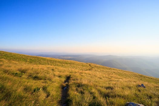 View of the Nanos mountain - Slovenia