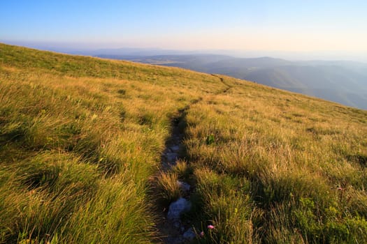 View of the Nanos mountain - Slovenia