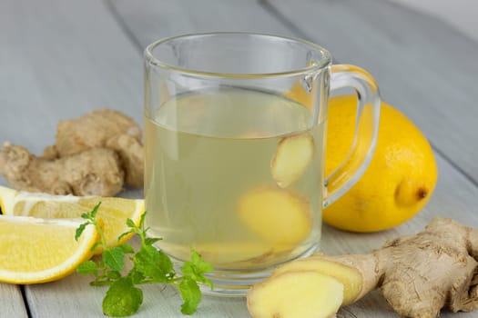 Spicy ginger tea