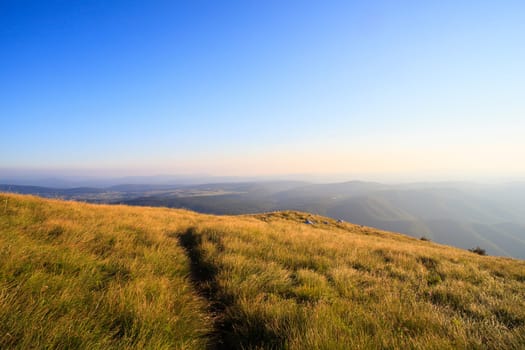 View of the Nanos mountain - Slovenia