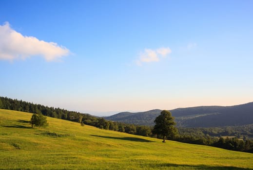 View of the Nanos mountain - Slovenia