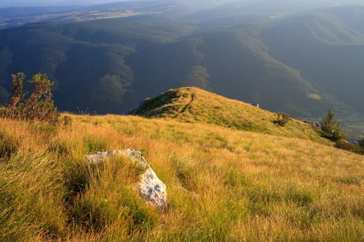 View of the Nanos mountain - Slovenia